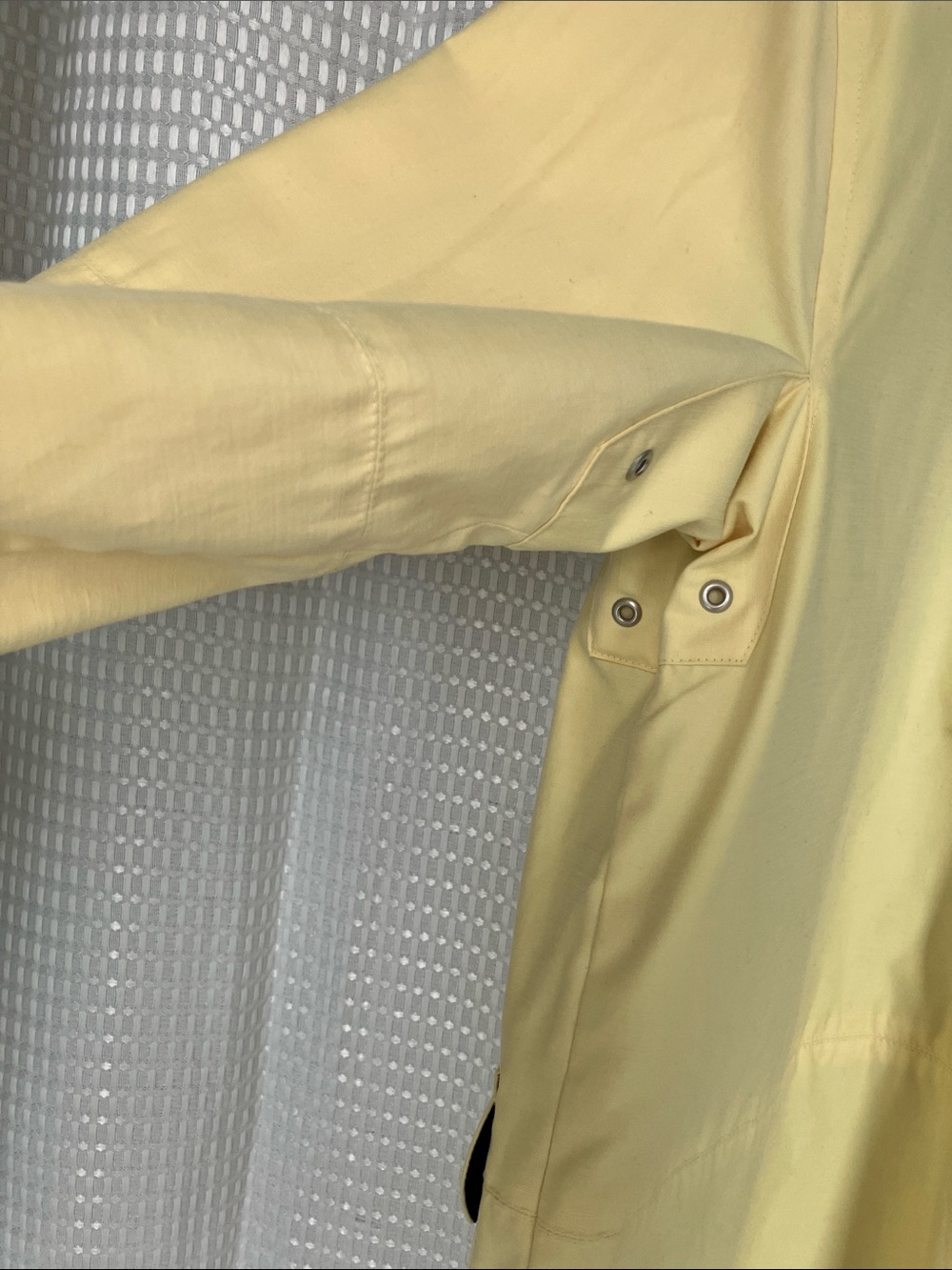 Butter Yellow Utility Travel Jacket Cotton Women's Medium Preppy Equestrian - Picture 9 of 16